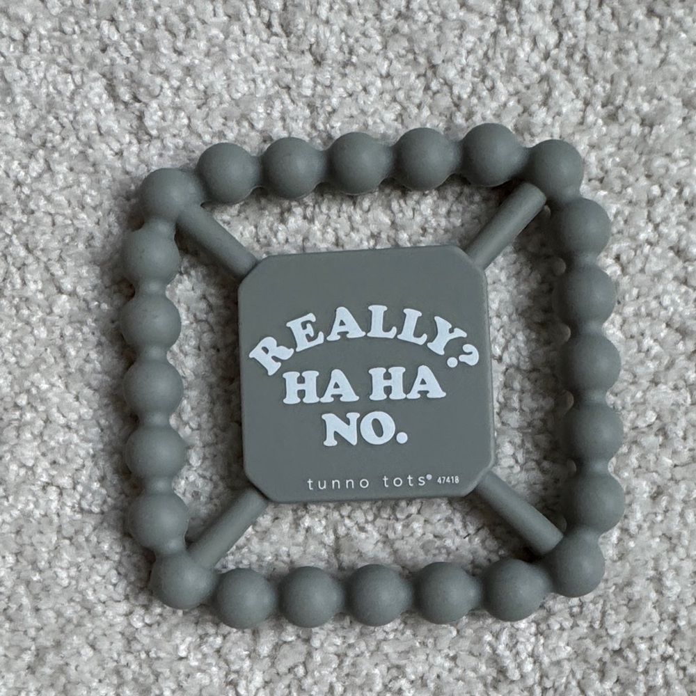 Gray Tunno Tots Teether